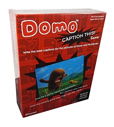 Pressman Domo Caption This Game