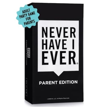 Never Have I Ever Card Game Parent Edition Fun and Engaging Adult Party Games for Game Night Date Night or Vacation Includes Hilarious and Relateable Prompts for Couples with Kids Ages 17