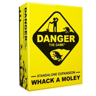 ORIGAMI WHALE Danger The Game Whack A Moley Party Card Game of Bizarre Dangers and Rescues Standalone Expansion