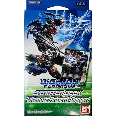 BANDAI Bandai Digimon Card Game Starter Deck Ancient Dragon ST9 Card Game Ages 6 2 Players 10 Minutes Playing Time Multicolor1 Starter DecksBCL2611042