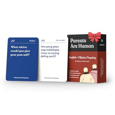 Parents Are Human Relationship Cards Get to Know Each Other Better Parents Families Teens Kids Relationship Building Light Deep Questions 70 Questions Activity Cards English Filipino