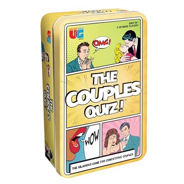 University Games The Couples Quiz Game Learn More About Your Partner for 2 or More Players Ages 14 and Up