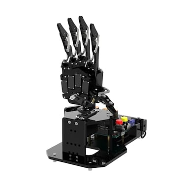 LewanSoul Robot Hand with Arduino Open Source AI Bionic Robotic Hand Five Fingers Solely Movement Mechanical Arm DIY Smart Robot Engineering Kits ScienceCodingProgramming Set Starter Kit