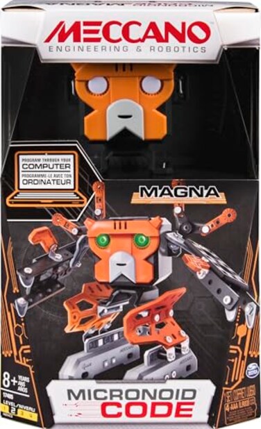MECCANO Erector Micronoid Code Magna Programmable Robot Building Kit