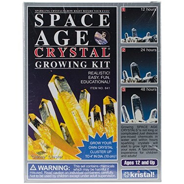 Kristal Educational Space Age Crystals Mini Series Citrine Crystal Grow Kit