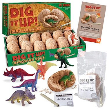 MindWare Dig It Up Dinosaur eggs excavation kit