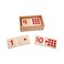 LEADER JOY Leader Joy Montessori USA Montessori Math Materials Number Puzzle 110 for Preschool Early Learning Tool