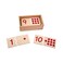 LEADER JOY Leader Joy Montessori USA Montessori Math Materials Number Puzzle 110 for Preschool Early Learning Tool