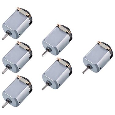 Topoox 6 Pack DC 153V 15000RPM Mini Electric Motor for DIY Toys Science Experiments