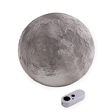 Basic Fun Uncle Milton Moon in My Room 12 LightUp Lunar Phases Remote Control or Automatic STEM Toy Great Gift for Boys Girls Ages 6