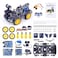XiaoR Geek WiFi Smart Robot Car Kit with UNO R3 Line Tracking and Obstacle Avoidance Ultrasonic Sensor HD Camera Wireless RC Intelligent Educational Kit Car Robotic Kit for Arduino Learner Upgraded Ve