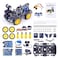 XiaoR Geek WiFi Smart Robot Car Kit with UNO R3 Line Tracking and Obstacle Avoidance Ultrasonic Sensor HD Camera Wireless RC Intelligent Educational Kit Car Robotic Kit for Arduino Learner Upgraded Ve