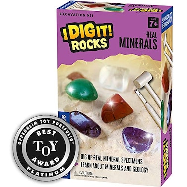 Thames & Thames Kosmos I Dig It Rocks Real Minerals Excavation Kit Science Kit Dig Up Real Mineral Specimens Learn About Mineralogy Geology 2018 Oppenheim Toy Portfolio Platinum Award Winner