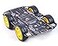 XiaoR Geek Robot Chassis 4WD Robot Car Smart Chassis Kit with 4 TT Motor for ArduinoRaspberry PiJetson Nano Smart Robotic Car Chassis DIY Learning Kit