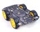 XiaoR Geek Robot Chassis 4WD Robot Car Smart Chassis Kit with 4 TT Motor for ArduinoRaspberry PiJetson Nano Smart Robotic Car Chassis DIY Learning Kit