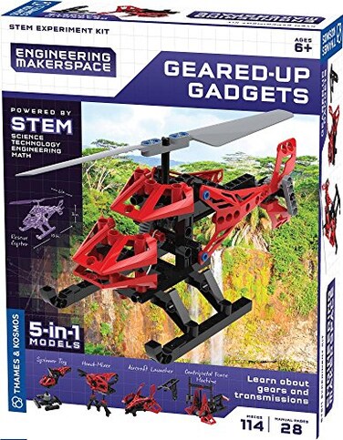 Thames & Thames Kosmos Engineering Makerspace GearedUp Gadgets Science Experiment Kit
