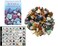 KOLT MINING Kolt Mining Rock Collection Kit 4lb Natural Crystal Mineral Specimens for Rock Hounds Geology Science Kit with 64Page Identification Guide