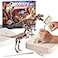 Discovery Dinosaur Fossil Dig Kit Excavate Assemble TRex Velociraptor Skeletons 3D Dino Bones Puzzles Jurassic Paleontology Toy for Kids STEM Science Activity Set Girls Boys Gift Ages 6