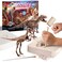 Discovery Dinosaur Fossil Dig Kit Excavate Assemble TRex Velociraptor Skeletons 3D Dino Bones Puzzles Jurassic Paleontology Toy for Kids STEM Science Activity Set Girls Boys Gift Ages 6