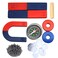 EUDAX Physics Science Magnets Kit for Education Science Experiment Tools Icluding BarRingHorseshoeCompass Magnets