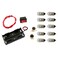 RuiLing 1Kit Electrical Circuit Experiment Set Home School Educational Set Fun Physics Experiment Homemade Series Circuits DIY Materials Bulb Rated Voltage 25V