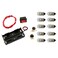 RuiLing 1Kit Electrical Circuit Experiment Set Home School Educational Set Fun Physics Experiment Homemade Series Circuits DIY Materials Bulb Rated Voltage 25V