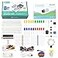 EF ELECFREAKS ELECFREAKS microbit Starter Kit 24 Accessories Microbit Basic Coding Electronics Kit microbit Makecode Learning Kit with Guidance Manual Without Micro bit