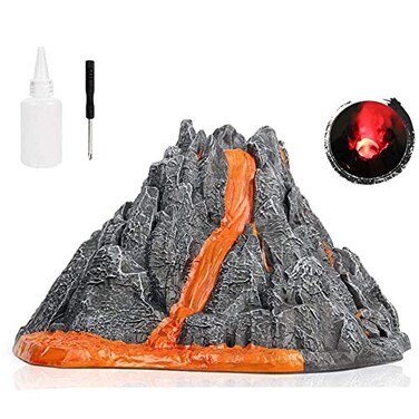 shouldbuy Erupting Volcano Model Toys Volcano Science Kit Learning Resources Realistic Dinosaur for Kids 35Volcano