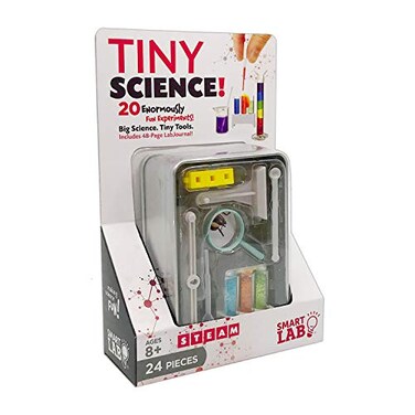 SMARTLAB SmartLab Toys Tiny Science 20 Enormously Fun Experiments Big Science Tiny Tools