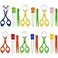 Mudder 18 Pieces Fine Motor Skill Toys Include Handy Scoops Jumbo Tweezers Rubber Tipped Dropper Bug Insects Catcher Sensory Learning Tool Backyard Outdoor Explorer Kit Skill Development