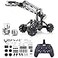 VANLINNY Robotic Arm Kits DIY Educational Building Set with 4 DOF Remote Control Toy Set for Boys and Girls 814 Science EntryLevel for School STEM Project Birthday Xmas Gift for Kids Adults