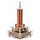 Joytech Bluetooth Music Tesla Coil Acrylic Base Shell Arc Wireless Transmission Experiment Desktop Model Toy YS04B