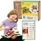 KiwiCo Froggie Lab Dissection Plush Toy 5Piece Organ Anatomy Learning Activity Interactive Biology STEM Stuffed Animal for Kids Ages 3 Art Science Gift