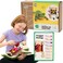 KiwiCo Froggie Lab Dissection Plush Toy 5Piece Organ Anatomy Learning Activity Interactive Biology STEM Stuffed Animal for Kids Ages 3 Art Science Gift