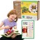 KiwiCo Froggie Lab Dissection Plush Toy 5Piece Organ Anatomy Learning Activity Interactive Biology STEM Stuffed Animal for Kids Ages 3 Art Science Gift