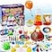 UNGLINGA 70 Lab Experiments Science Kits for Kids Educational Scientist Toys Birthday Gifts Idea for Girls Boys Chemistry Set Erupting Volcano Fruit Circuits STEM Activities Science Project