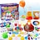 UNGLINGA 70 Lab Experiments Science Kits for Kids Educational Scientist Toys Birthday Gifts Idea for Girls Boys Chemistry Set Erupting Volcano Fruit Circuits STEM Activities Science Project