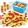TOMMYHOME Plastic TwoColor CounterRedYellow Two Side 1000 PCSCounting Manipulatvies Math Counters for Kids Counting Chips