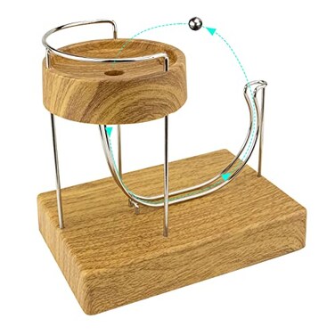 Magoog Perpetual Motion Machine Kinetic Art Perpetual Motion Device Stable Electromagnetic Drive with Lower Sound Educational Gadget for Teaching Science Physics Gadget for Office