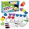 Coogam Magnetic Ten Frame Set Math Manipulative Games for Kids with 6 Ten Frames 60 Magnetic Math Counters Montessori Educational Toy Gift for Preschool Kindergarten 3 4 5 Year Old Toddlers