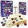 DANCING BEAR Gem stone Dig Kit Excavate 16 Real Gems Crystals including Arrowheads Quartz Point and Amethyst STEM Education for Kids Fun Rock Mining Science Activity Gift Sets for Girls and Boys