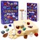 DANCING BEAR Gem stone Dig Kit Excavate 16 Real Gems Crystals including Arrowheads Quartz Point and Amethyst STEM Education for Kids Fun Rock Mining Science Activity Gift Sets for Girls and Boys