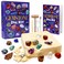 DANCING BEAR Gem stone Dig Kit Excavate 16 Real Gems Crystals including Arrowheads Quartz Point and Amethyst STEM Education for Kids Fun Rock Mining Science Activity Gift Sets for Girls and Boys