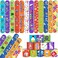 YYMYMGJ 48PCS Science Party Favors Slap Bracelets Science Party Decorations Supplies Chemistry Biology Physics Classroom Reward for School Teachers Students Science Experiment Laboratory Lab Week Gift