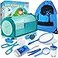 YOPINSAND Bug Catcher Kit Outdoor Explorer Kit for Kids 10 Pcs Bug Catching Kit with Toy Cage Backpack Flashlight Manifying Glass Toy Net Outdoor Exploration Toys Gift for Boys Girls 312