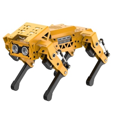 LewanSoul MechDog Robot Dog for Arduino Scratch Python Starter Smart Robot Kit with ESP32 AI Camera Self Balancing Target RecognitionTracing Open Source Bionic Quadruped Programming Science Set Standa