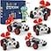 BeAndge 5 Set Individual STEM Kit for Kids 2nd Grade Boy Toys Bulk Gifts 8 9 Year Old Boys Gift Ideas Classroom Science Kits Craft Projects Class Activity Robot Wind Powered Car Building Activities