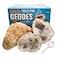 TruEnergy Jumbo Break Your Own Geodes 2 Massive Natural Crystal Geodes 45 to 65 Inch Easy CrackOpen Geology Specimens Magnifying Glass Geologist Guide Gift Ready Jumbo