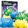 Horizon Group BBC Earth Science of Crystal Growing Grow 3 Dazzling Crystals Includes Display Case Powdered Paints Learning Guide Crystal Growing Kit STEM Toys Kids Science Kit STEM Kits for Kids Age 1