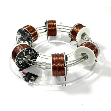 NIKOLATOY NikolaToy High tech electromagnetic Coil Accelerator Multifunctional STEM Toy for Science Education and Creative Learning HandsOn Physics Experiment Kit for Adults electromagnetic Coil